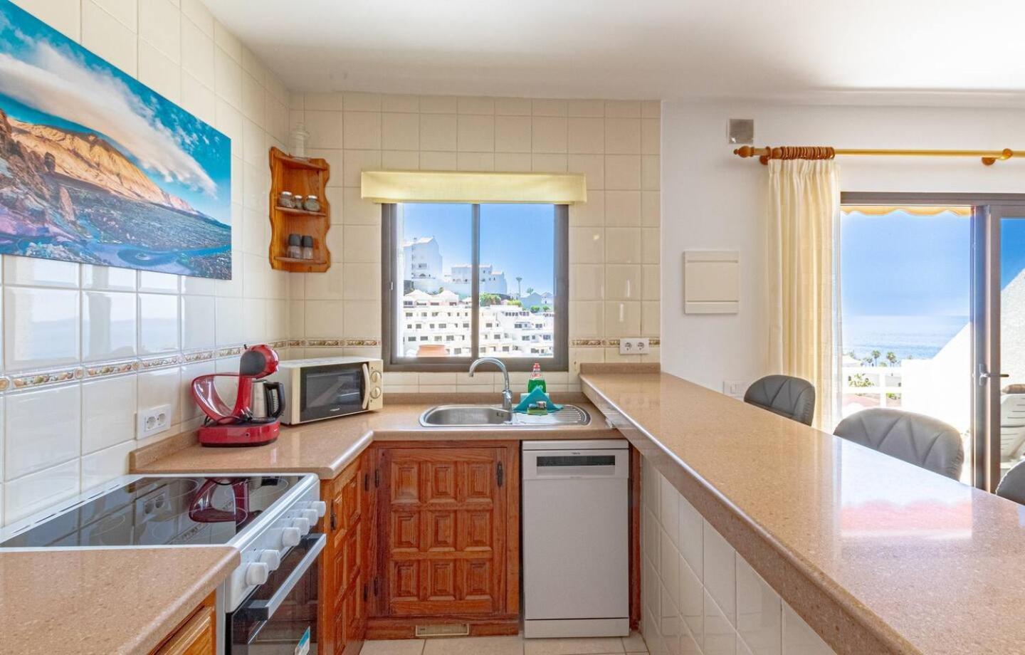 Sunny Oceanview Terrace By Dream Homes Tenerife Acantilado de los Gigantes Zewnętrze zdjęcie