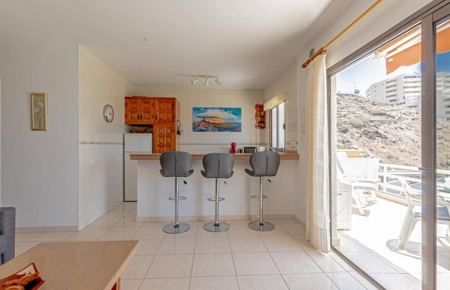 Sunny Oceanview Terrace By Dream Homes Tenerife Acantilado de los Gigantes Zewnętrze zdjęcie