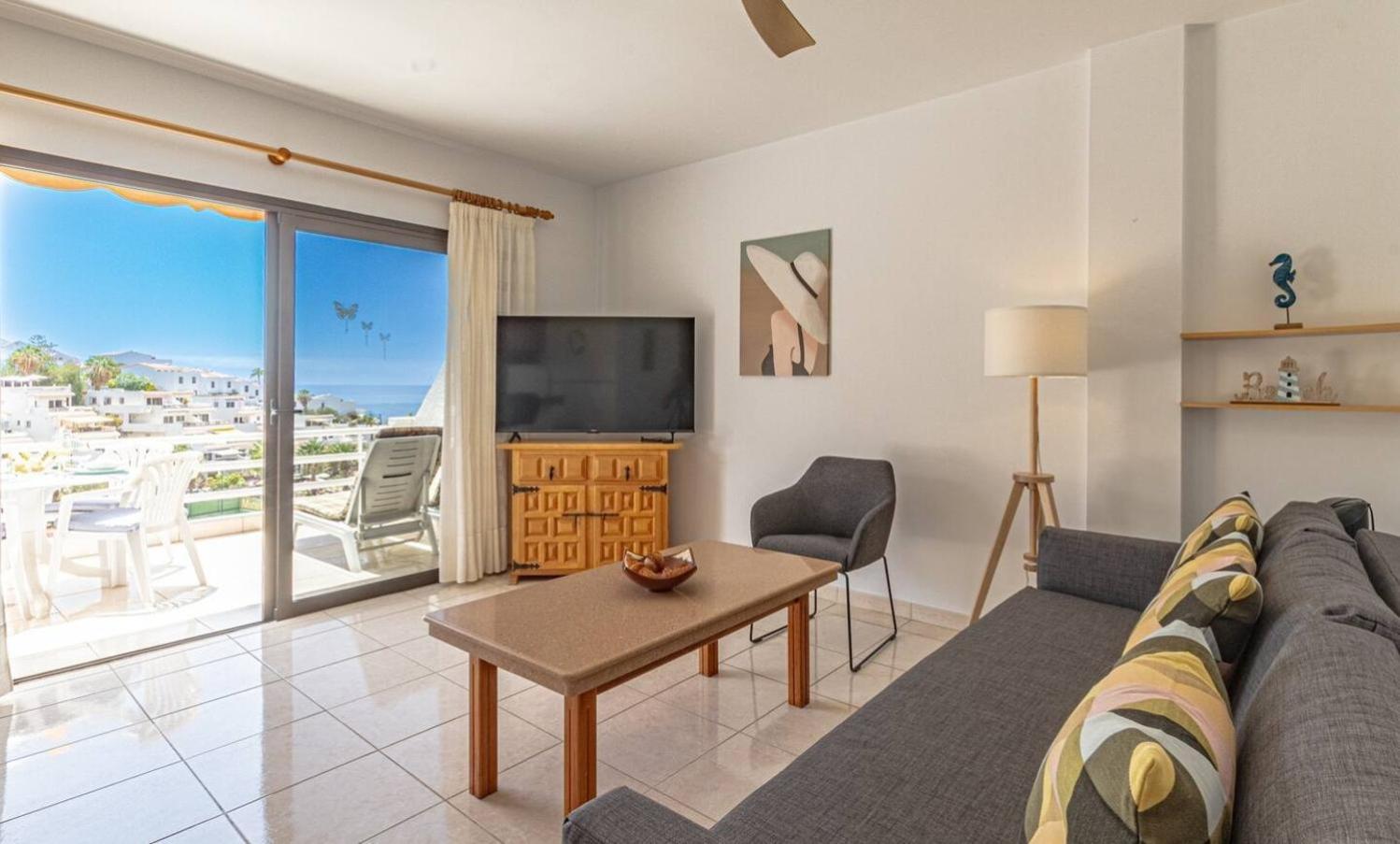 Sunny Oceanview Terrace By Dream Homes Tenerife Acantilado de los Gigantes Zewnętrze zdjęcie