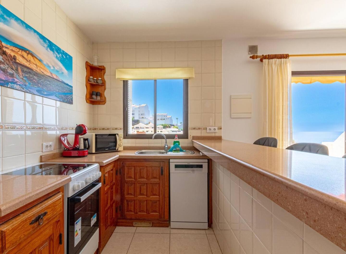 Sunny Oceanview Terrace By Dream Homes Tenerife Acantilado de los Gigantes Zewnętrze zdjęcie
