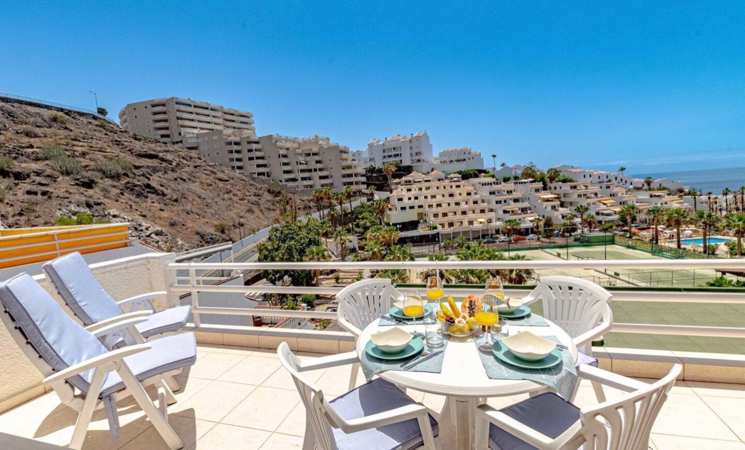 Sunny Oceanview Terrace By Dream Homes Tenerife Acantilado de los Gigantes Zewnętrze zdjęcie
