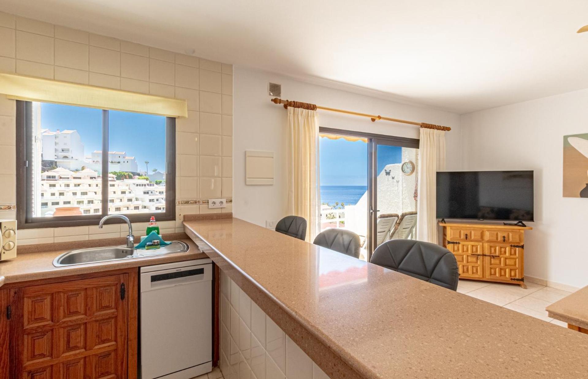 Sunny Oceanview Terrace By Dream Homes Tenerife Acantilado de los Gigantes Zewnętrze zdjęcie