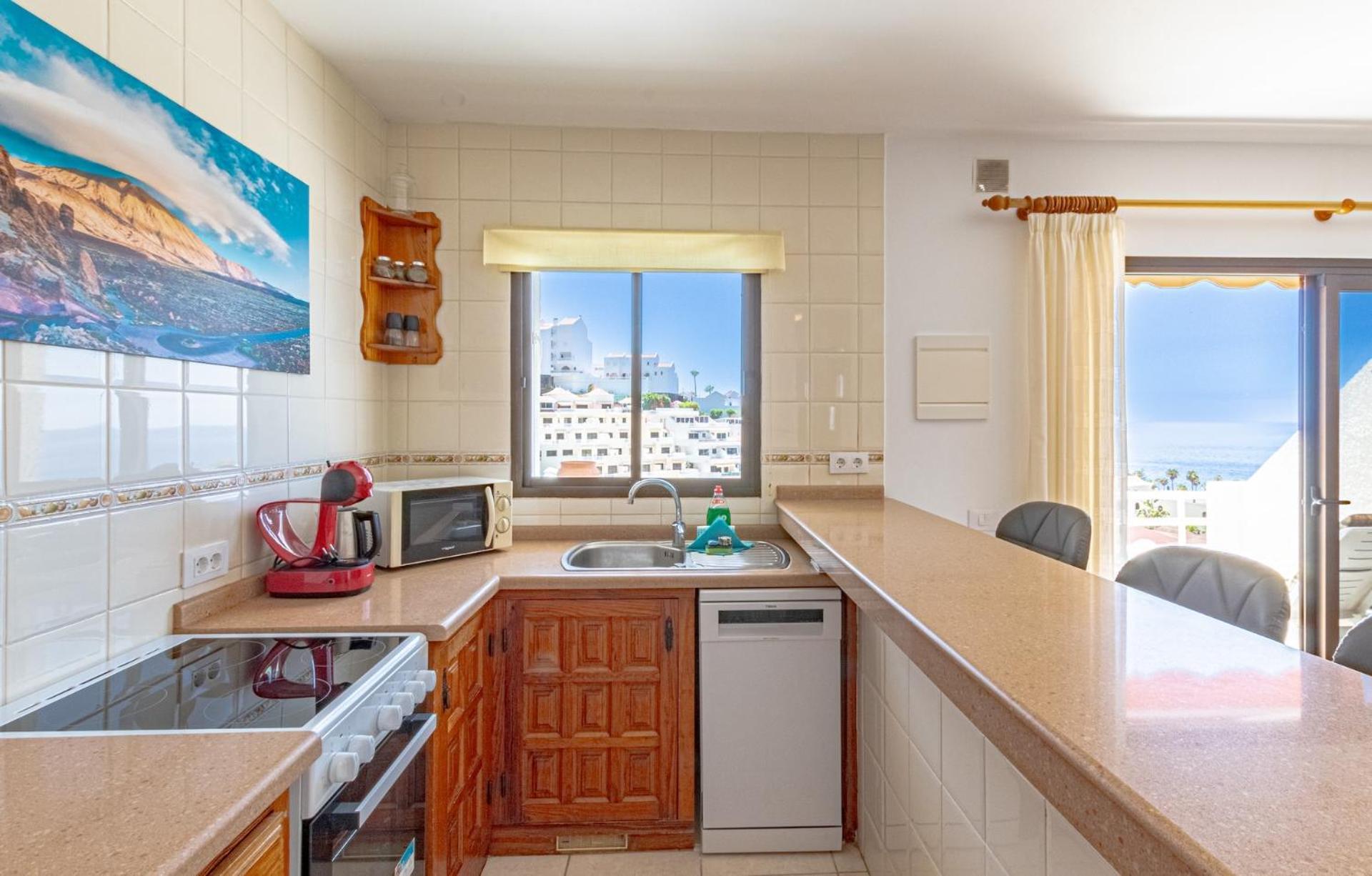 Sunny Oceanview Terrace By Dream Homes Tenerife Acantilado de los Gigantes Zewnętrze zdjęcie